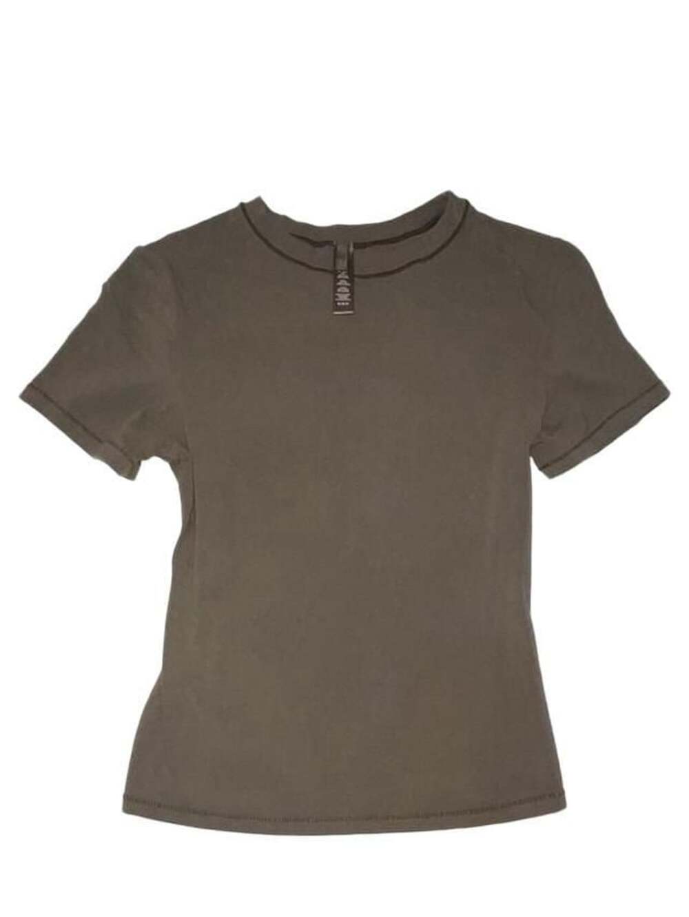 SKIMS Cotton Rib Short Sleeve Crew Neck T-Shirt